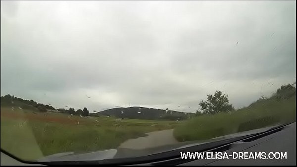 Flashing, dildo and Dirty in the car