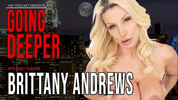 Big tit MILF slut Brittany Andrews behind the scenes