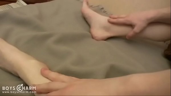 Horny naked boy putting his itchy ass in the air 