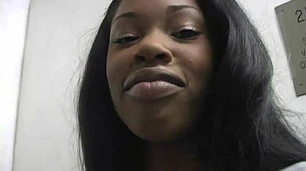 Cute Amateur Black Girl Sucks off Big White Dong 2