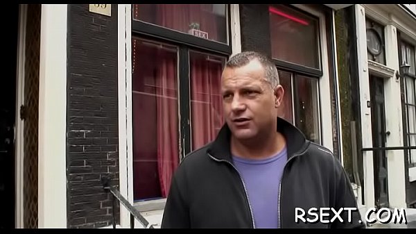 Black girl sucks a large pole