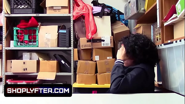 Hot teen Maya Morena was stripsearched and gets pounded by security guard