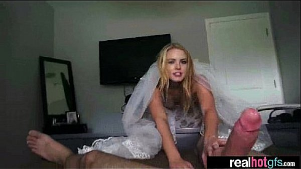 Naughty Amateur GF Get Hard Bang On Tape vid-12