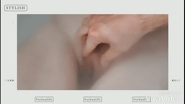 Man grabs her pussy while in the shower