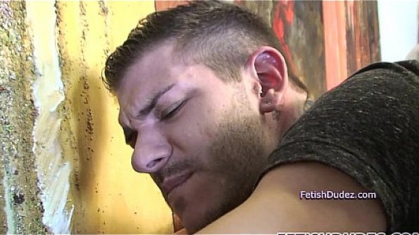 Tristan Gets Spanked.Tattos and red butt