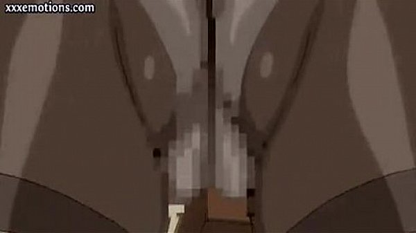 Anime Brunette With Stockings Doing A Footjob