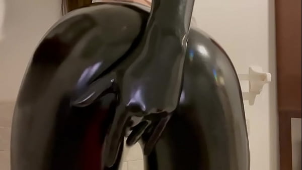 Latex, boots, shiny, touch  
