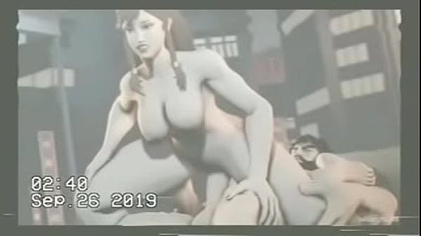 Naked girl in fighting game gets sexed up with big ass and big dick. 