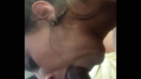 Me getting my cock sucked by nasty white slut