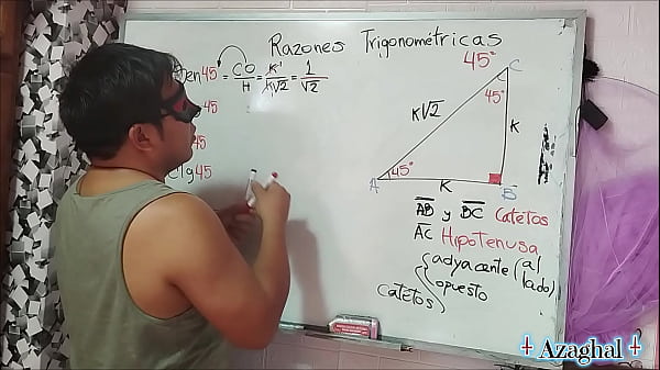 16 &Aacute;ngulo Sexual en tu hipotenusa 45 grados