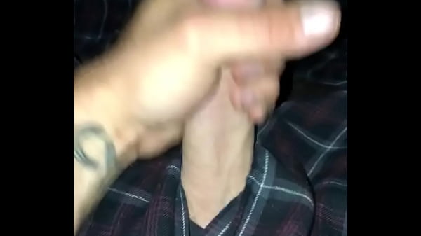 Jerking my little cock till I cum 