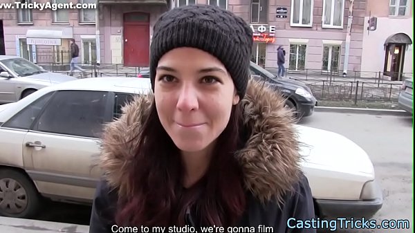 Creampied casting babe gets fucked