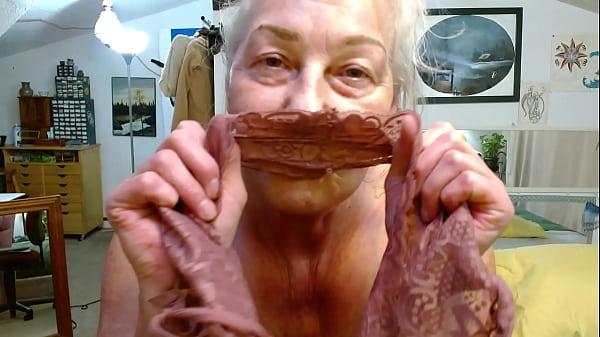 1144 Sexy Lacey panties soaked in cum from DawnSkye1962. I always send off panties fully saturated in my sweet juices  