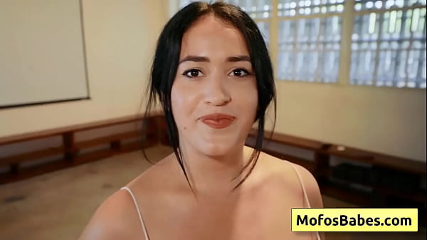 Pov style creampie with naughty big tit blonde natural hottie