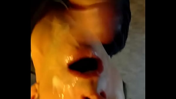 Face full of cum