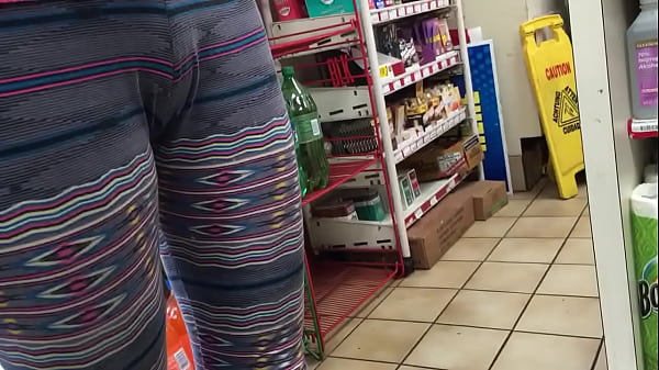 Teen waiting in store