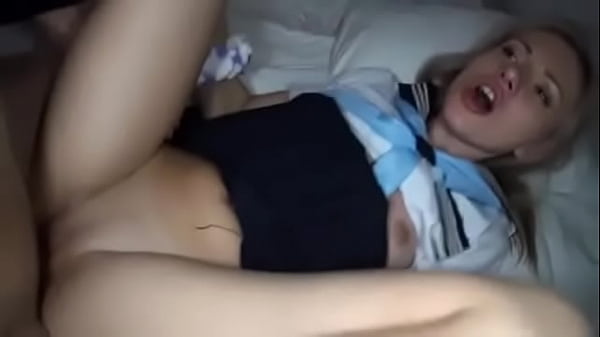 blonde takes creampie