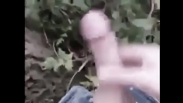 my first time having a risky wank in public park