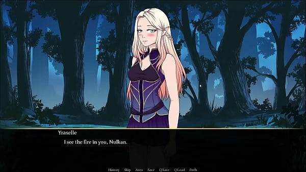 Hentai Game - Yraselle handjob scene