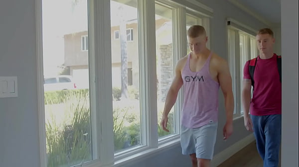 Stress relief after class by a dong in his ass