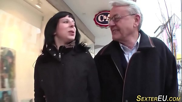 German teen fucks oldy