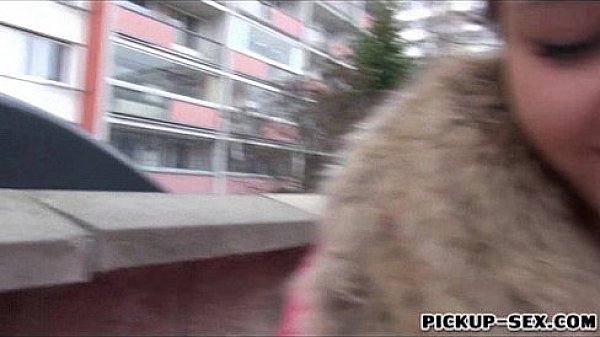 Lilia Rafael flashes big tits and banged in the woods