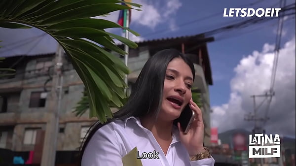 Slutty Colombiana Salome Gil Hard Fuck With Stud - LETSDOEIT  