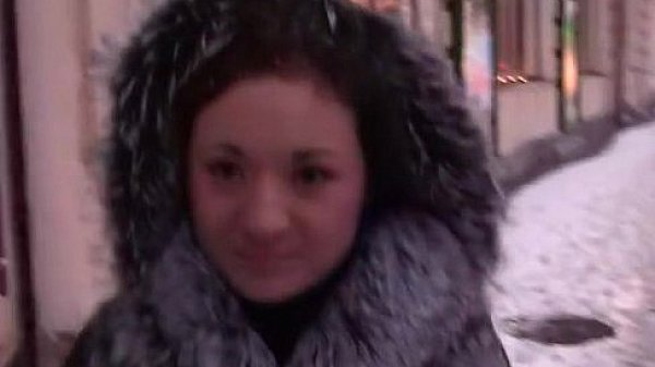 Hot brunette riding a big cock