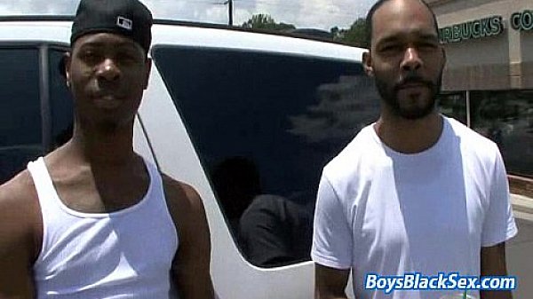 Blacks On Boys - Gay Bareback Hardcore Fuck Video 12