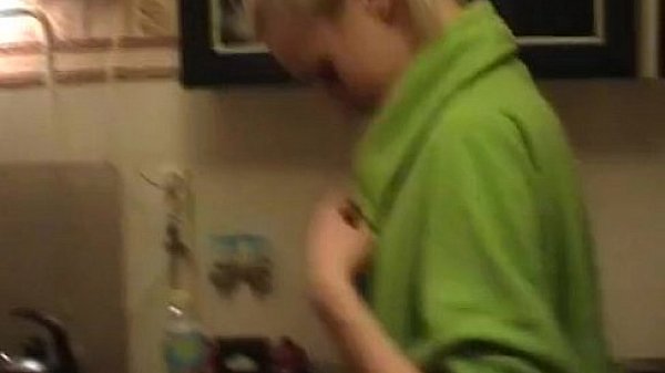 Stockings amateur girl getting pussy and ass worked up