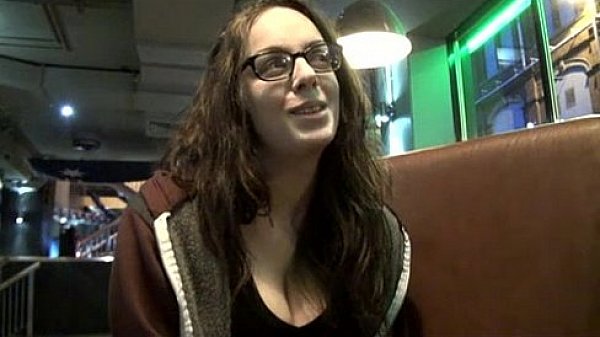 Girl flashing in the snow