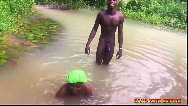 AMATEUR HORNY WIFE FUCK BY VILLAGERS WHO CAME TO FETCH WATER
