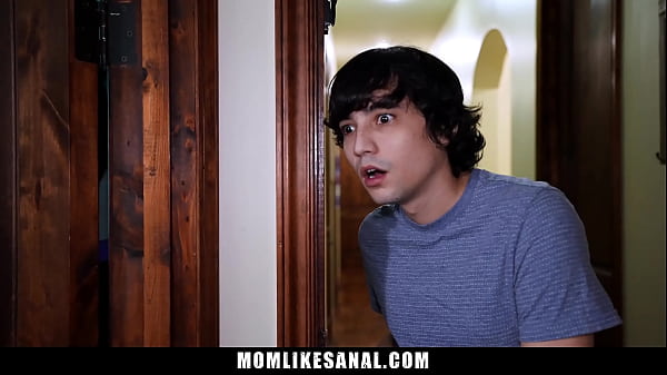 Hot Milf gets Fucked in Shower By Her Stepson's BFF - Momlikesanal 