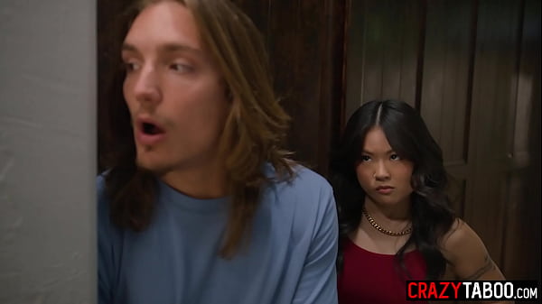 Hot Asian girl Lulu Chu swallowed big cock and horny babe enjoyed hardcore pussy fucking 