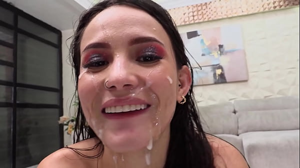 6 men destroy LUCY MENDEZ's ass in an intense GangBang. DAP. Monster Cocks. ANAT394