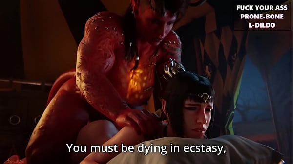 Hot girl fucks you in hell JOI