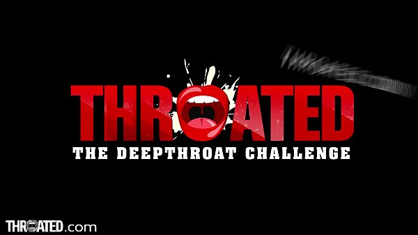 Inked up teenage whore sucking on a cock pov style