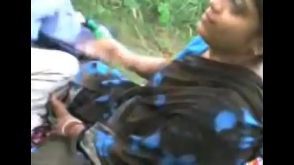 Indian Aunty with young boy playing with tits & desi pussy