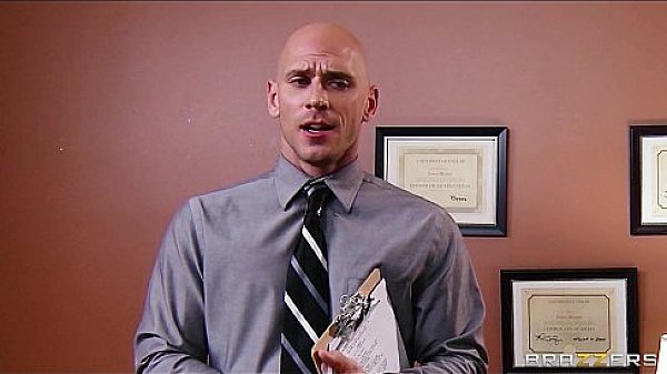 Busty blonde MILF offers her intern a job if he can fuck her right