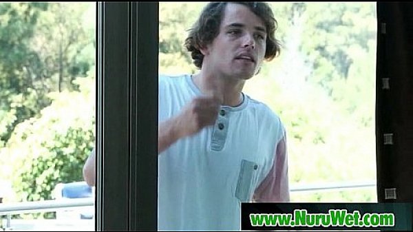 Japanese Nuru Massage And Sexual Tension On Air Matress 17