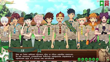 Game: Friends Camp, Way 2, Episode 34 - Building in the camp (Russian voiceover)