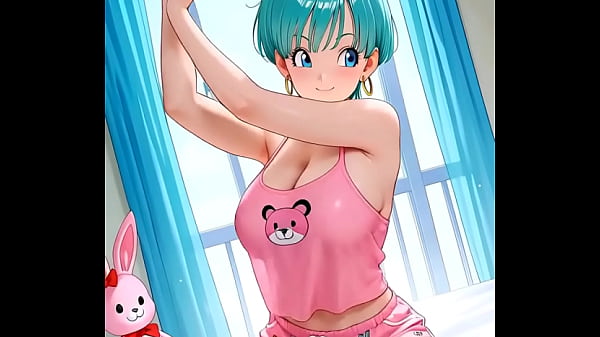 Bulma es pura energ&iacute;a al levantarse de la cama  