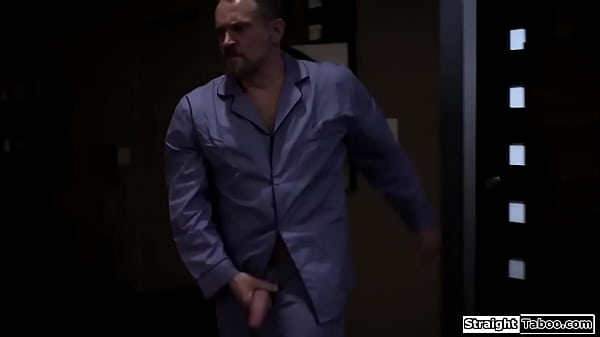 Stepgranddaughters moan loudly so stepgrandfather catches em.He joins in 3some and they suck his cock.The teen is fucked and spanked as she licks cunt 