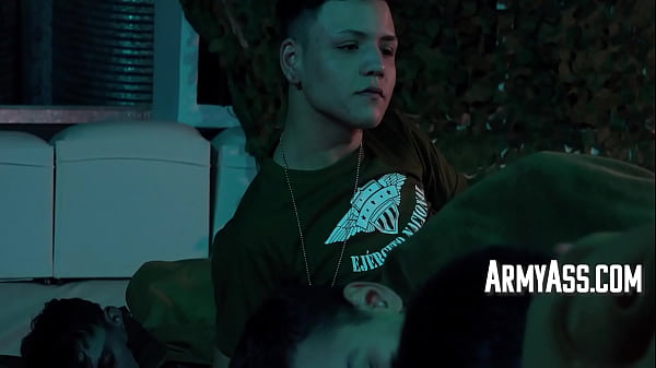 Twink Cadet Fucked Late At Night