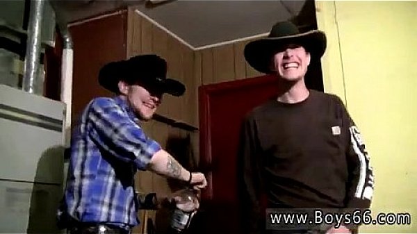 Nifty nudist gay twink stories Cowboys Ty & Lee Pissing Up the Garage! 