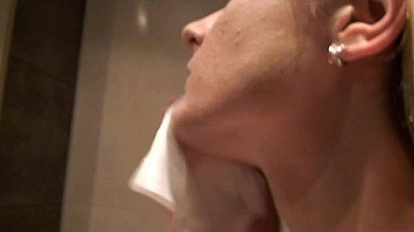 Lusty russian doll Tracy showing some pink  