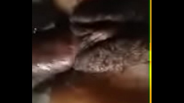 Closeup - Ebony Hairy Pussy Getting Rammed