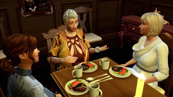 SIMS 4: A Trio of Black Shemales  