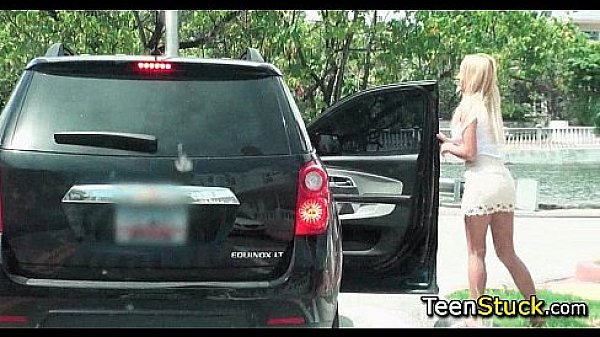 cute blonde could use a ride home and looks hot