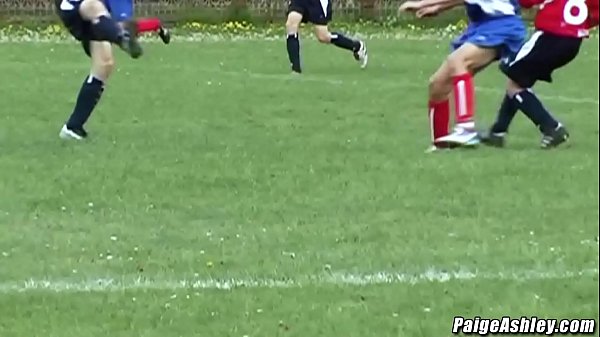 Paige Ashley anal banged with monster dick in thigh highs